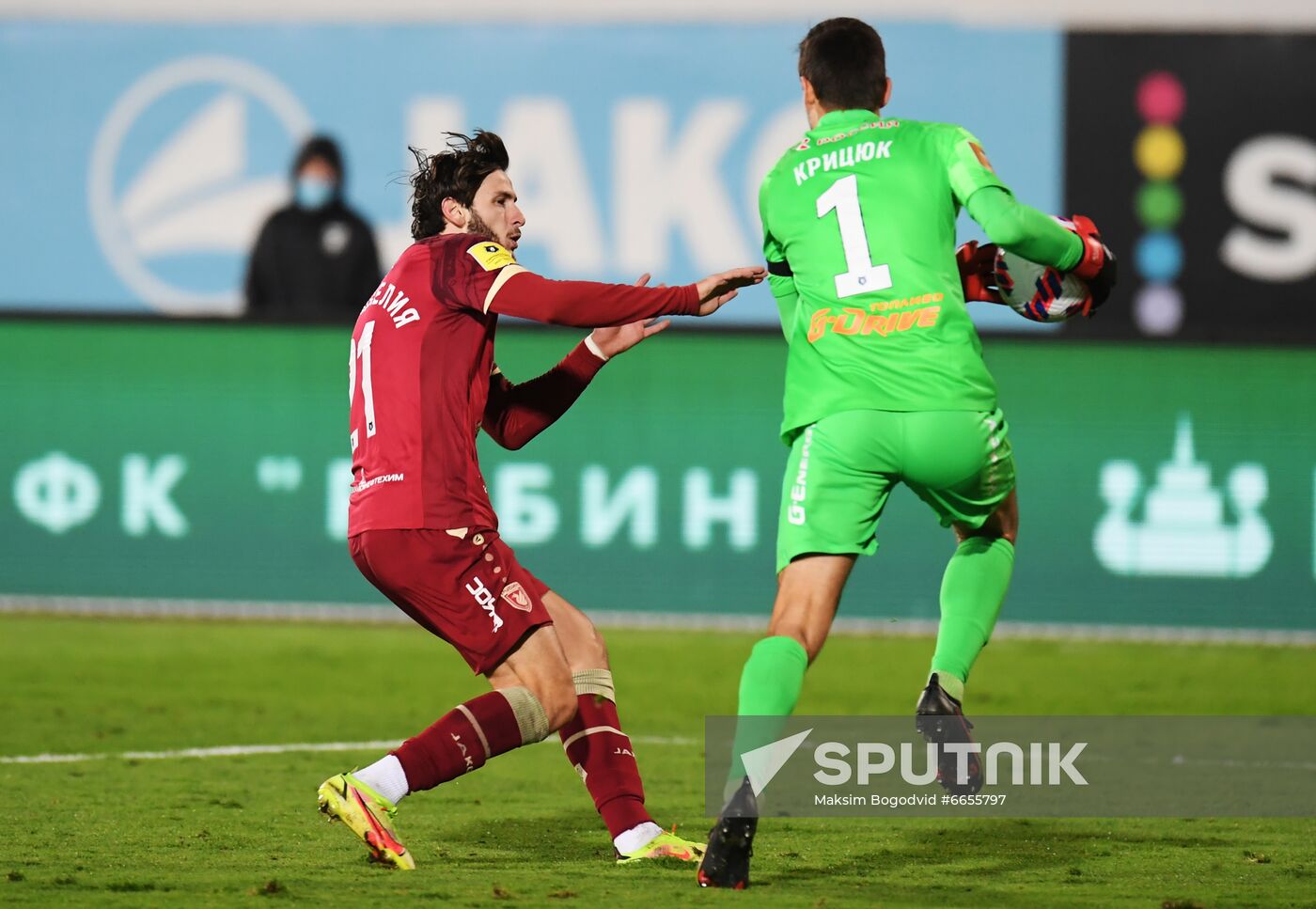 Russia Soccer Premier-League Rubin - Zenit