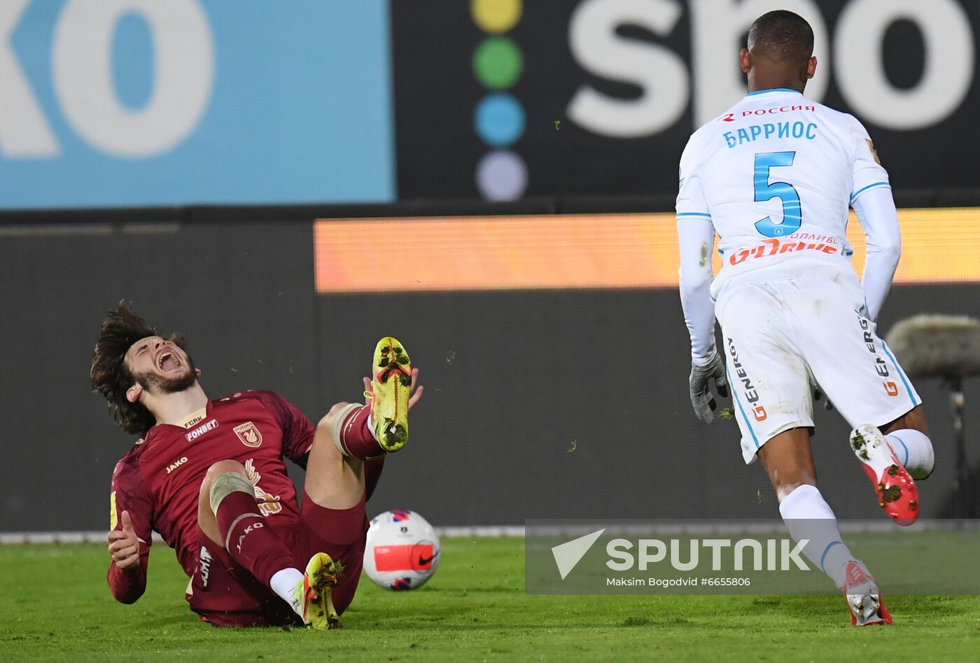Russia Soccer Premier-League Rubin - Zenit