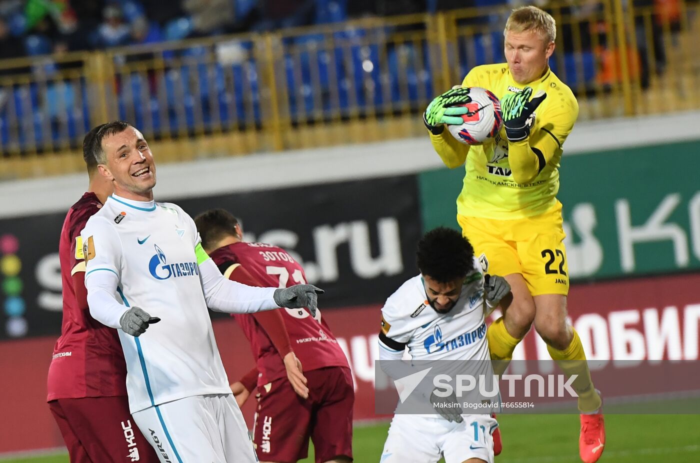 Russia Soccer Premier-League Rubin - Zenit