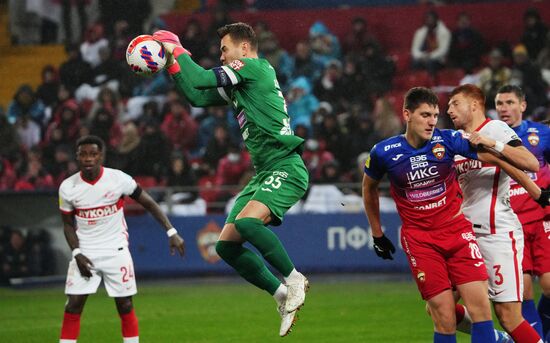 Russia Soccer Premier-League CSKA - Spartak