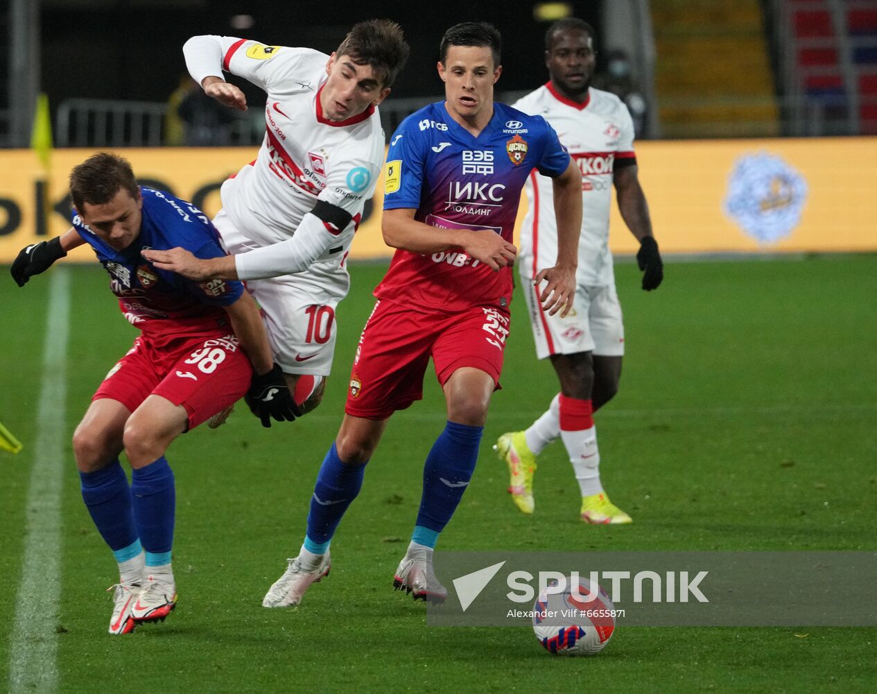 Russia Soccer Premier-League CSKA - Spartak