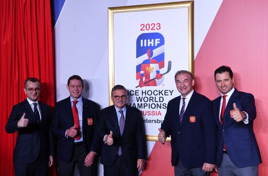 Russia Ice Hockey World Championship 2023 Logo