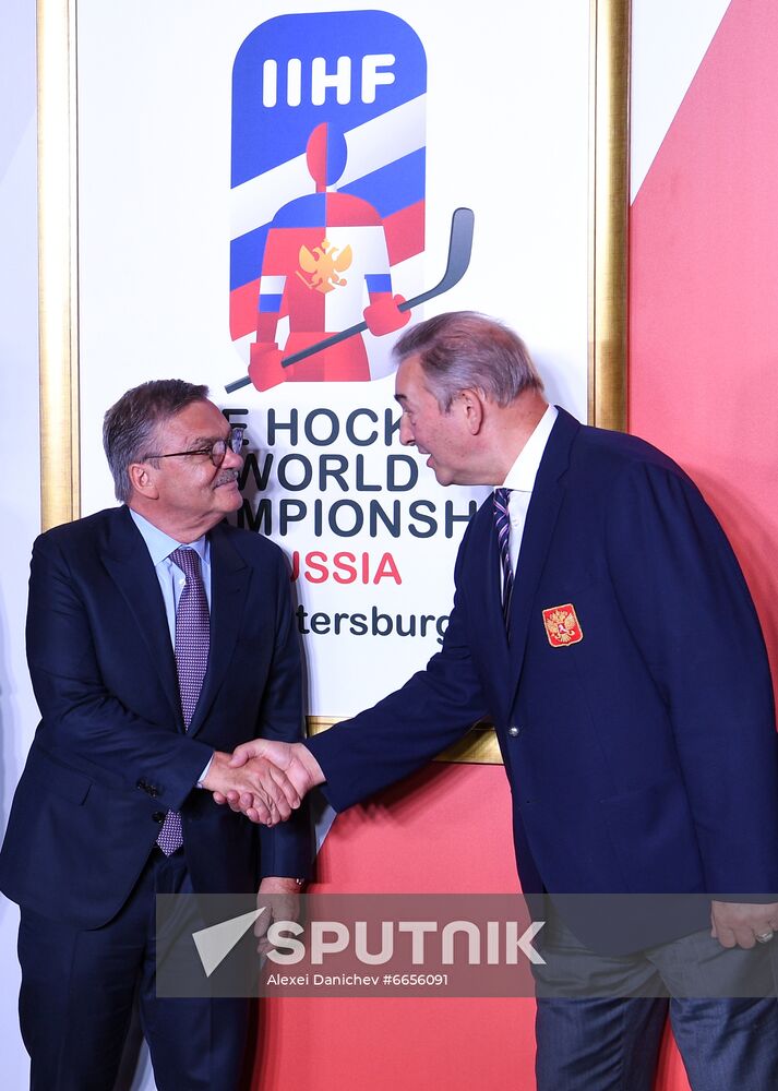 Russia Ice Hockey World Championship 2023 Logo