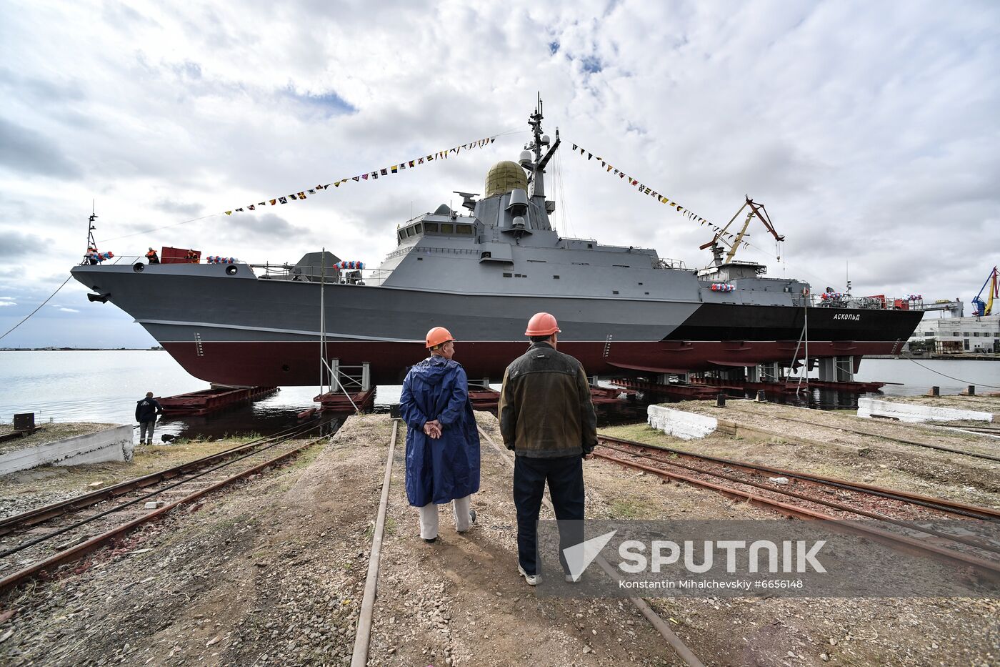 Russia Navy Askold Corvette Launching