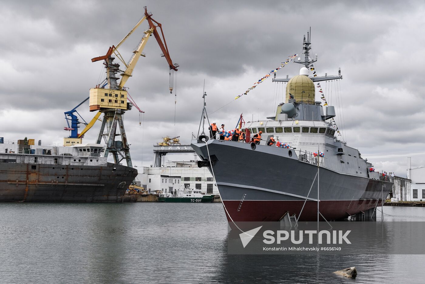 Russia Navy Askold Corvette Launching