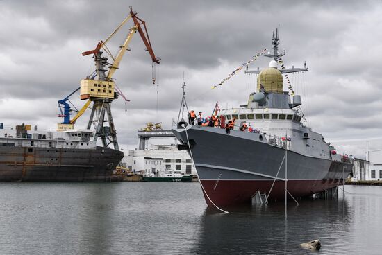 Russia Navy Askold Corvette Launching