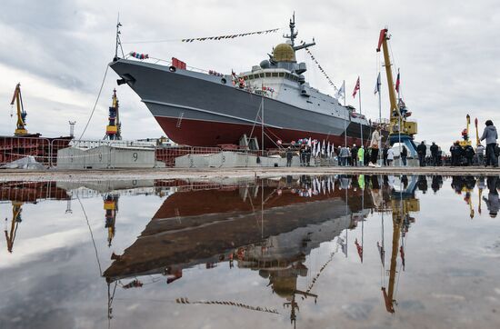 Russia Navy Askold Corvette Launching