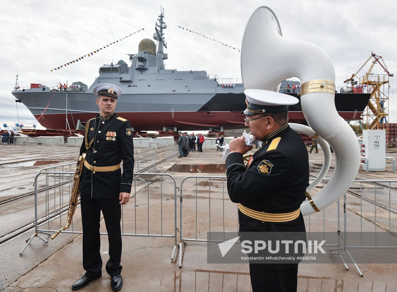 Russia Navy Askold Corvette Launching