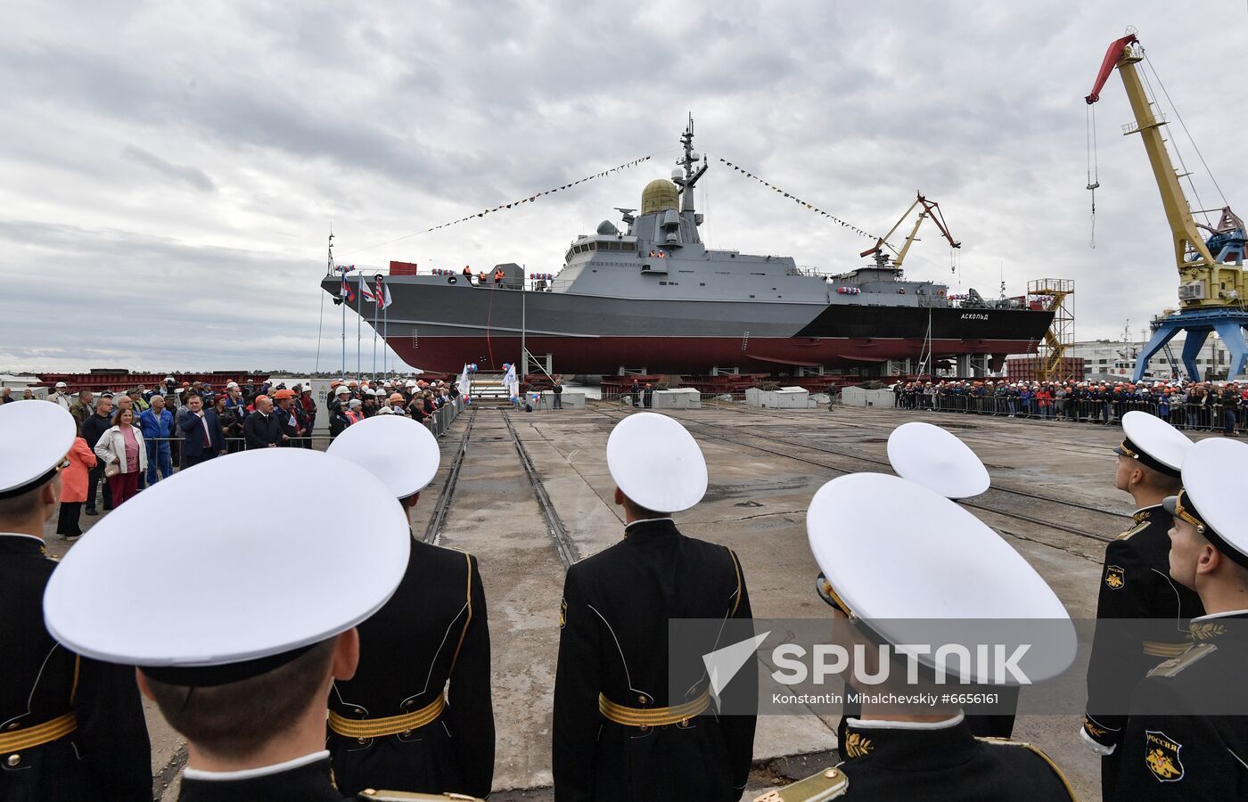 Russia Navy Askold Corvette Launching