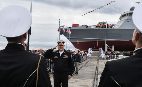 Russia Navy Askold Corvette Launching