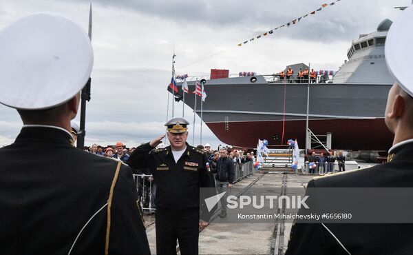 Russia Navy Askold Corvette Launching