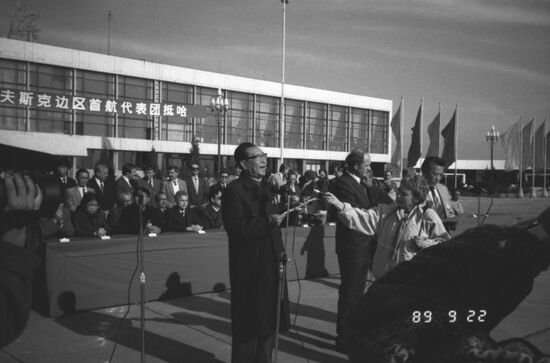 Opening Khabarovsk-Harbin airline