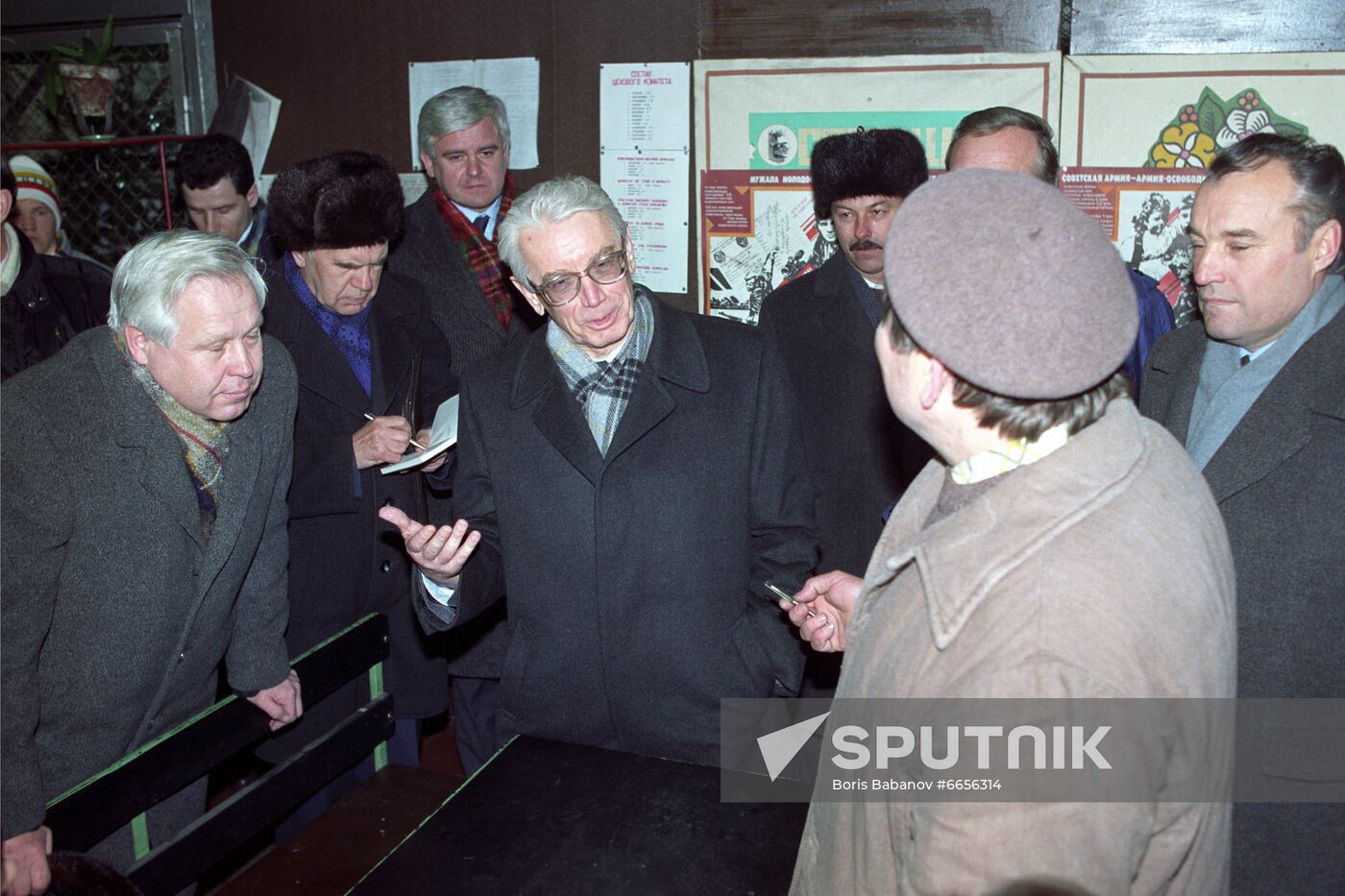 Soviet delegation's trip to Lithuania