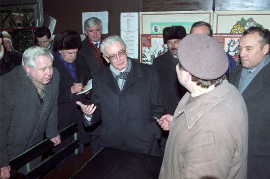 Soviet delegation's trip to Lithuania