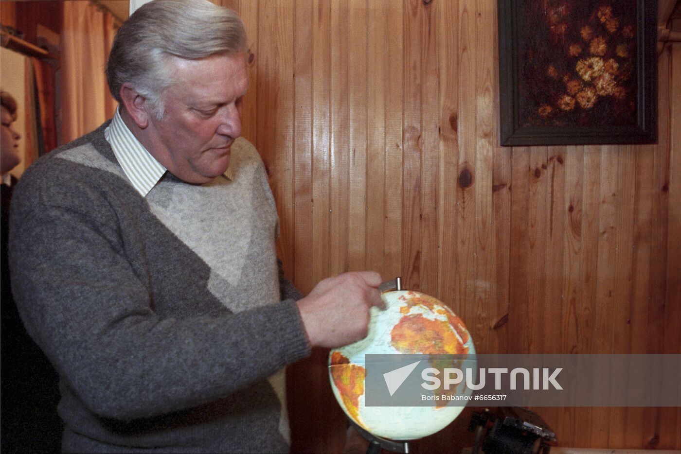 First Secretary of Lithuanian Communist Party Algirdas Brazauskas
