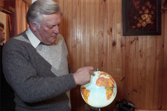 First Secretary of Lithuanian Communist Party Algirdas Brazauskas