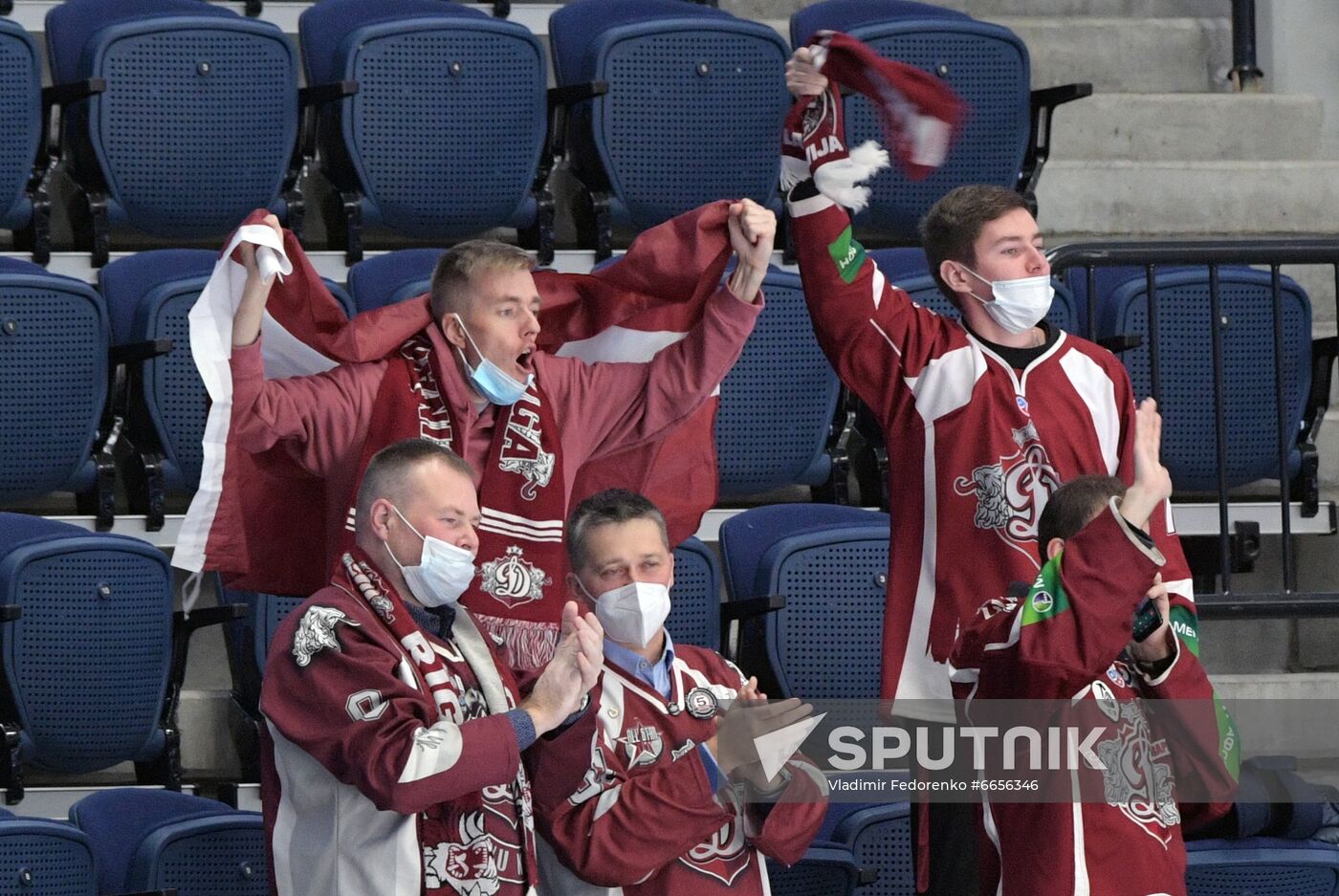 Russia Ice Hockey Dynamo Moscow - Dinamo Riga