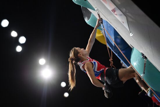 Russia Climbing World Championships Lead