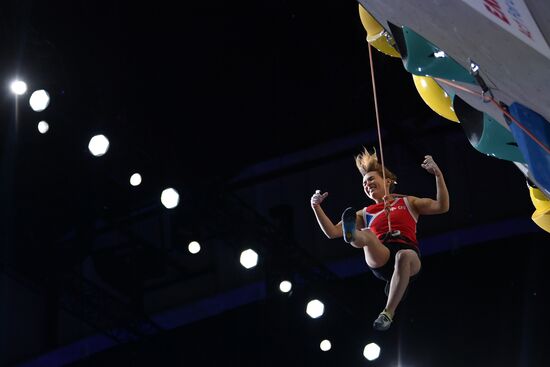 Russia Climbing World Championships Lead