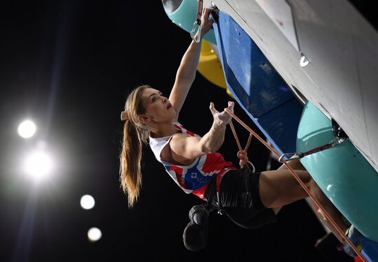 Russia Climbing World Championships Lead