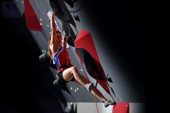 Russia Climbing World Championships Lead