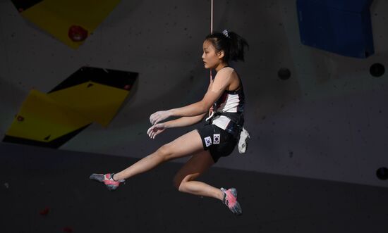 Russia Climbing World Championships Lead