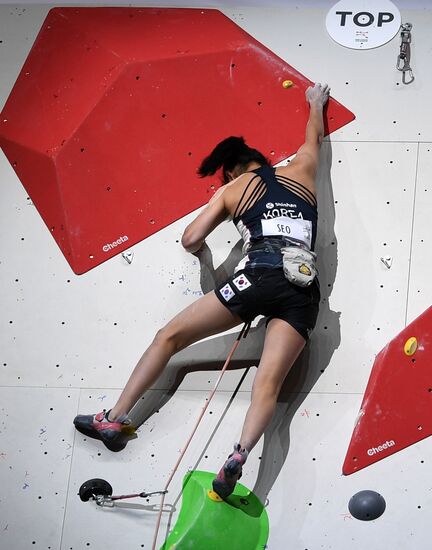 Russia Climbing World Championships Lead