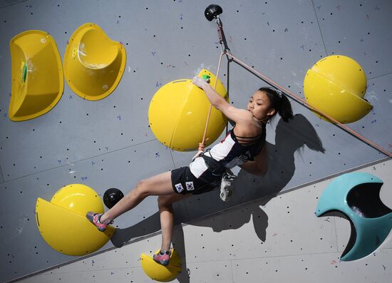 Russia Climbing World Championships Lead