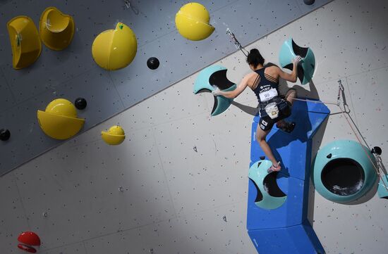 Russia Climbing World Championships Lead