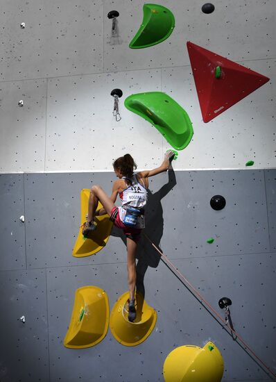 Russia Climbing World Championships Lead