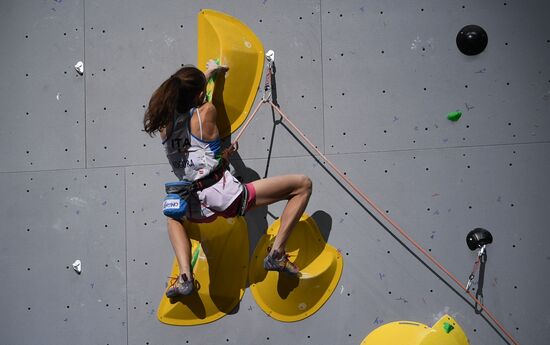 Russia Climbing World Championships Lead