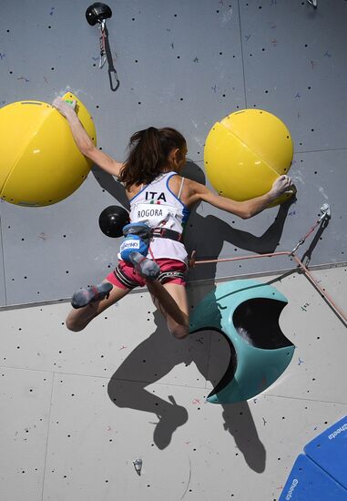 Russia Climbing World Championships Lead
