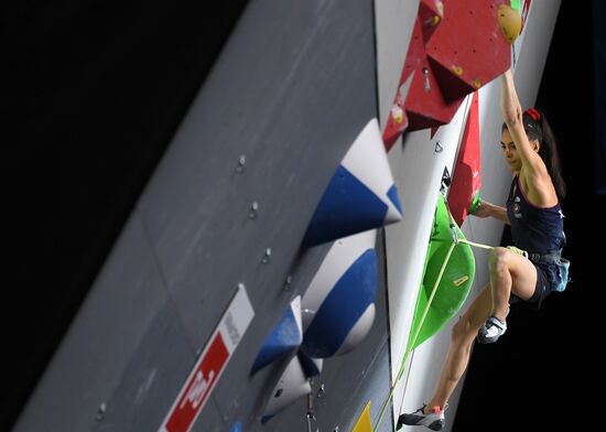 Russia Climbing World Championships Lead