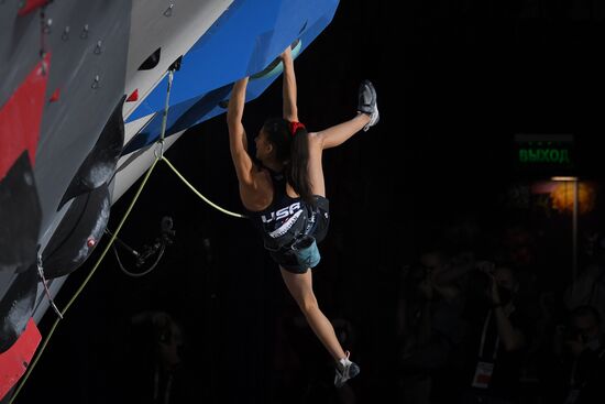 Russia Climbing World Championships Lead