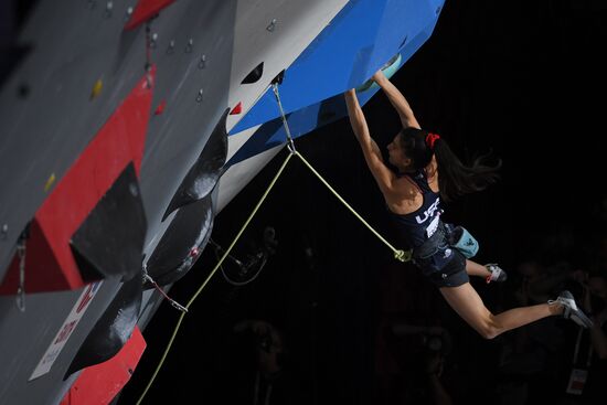 Russia Climbing World Championships Lead