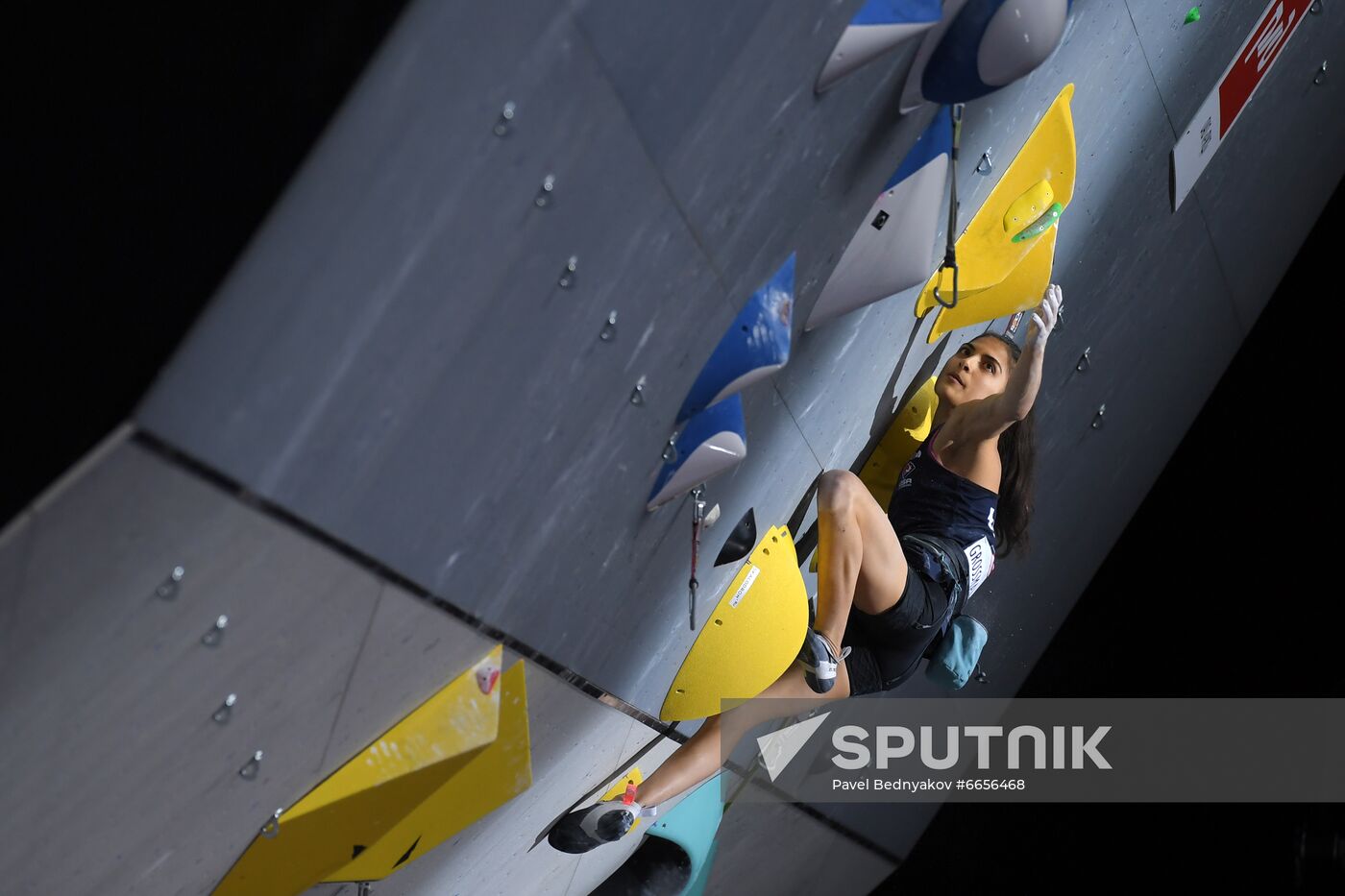 Russia Climbing World Championships Lead