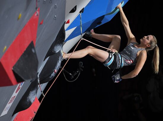 Russia Climbing World Championships Lead