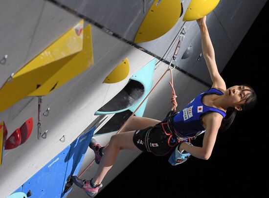 Russia Climbing World Championships Lead