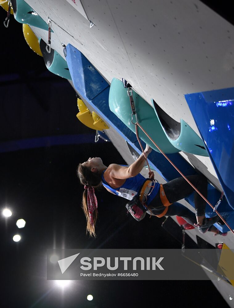 Russia Climbing World Championships Lead