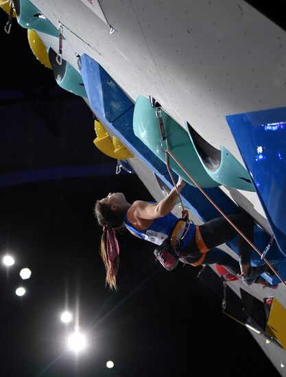 Russia Climbing World Championships Lead