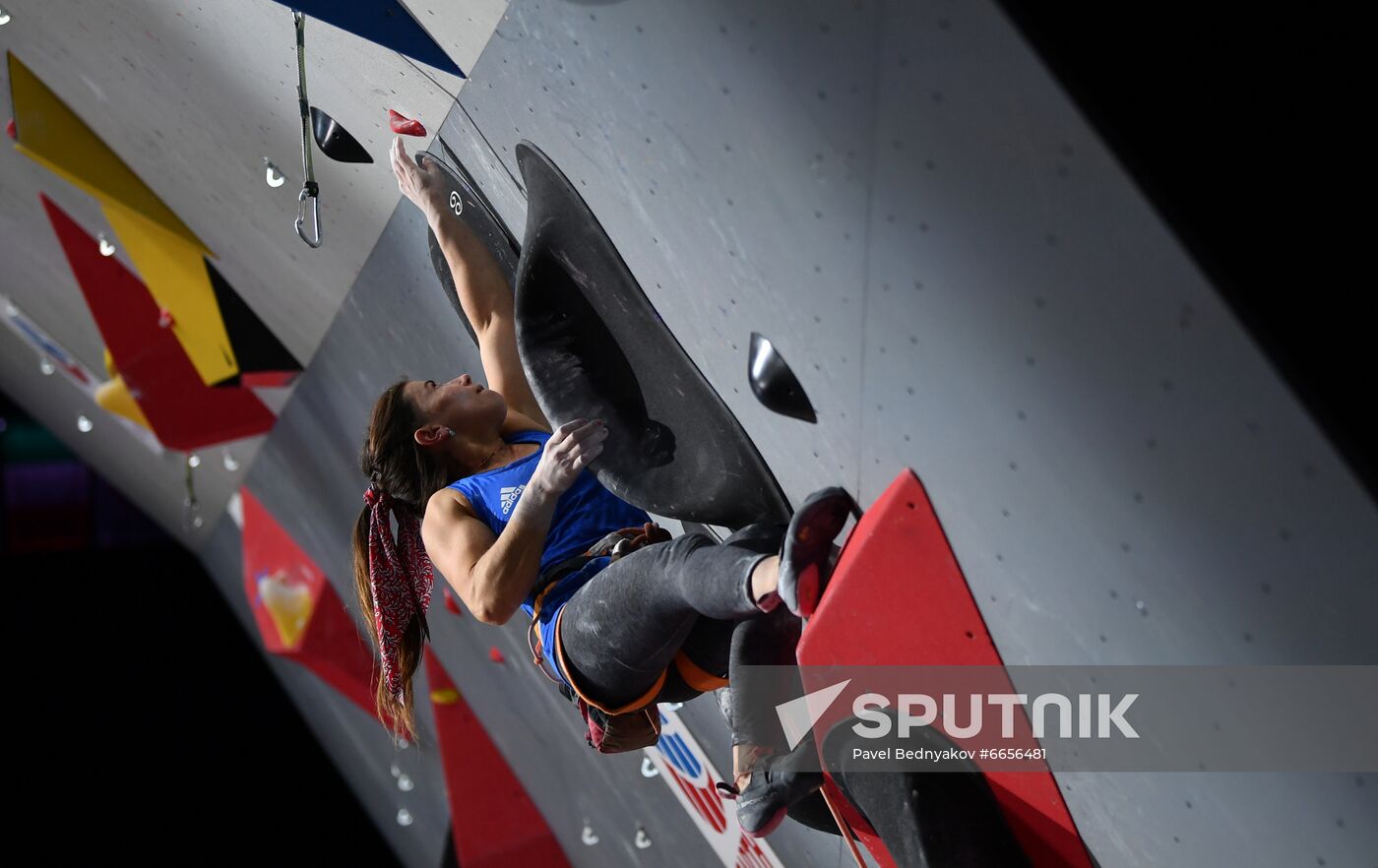 Russia Climbing World Championships Lead