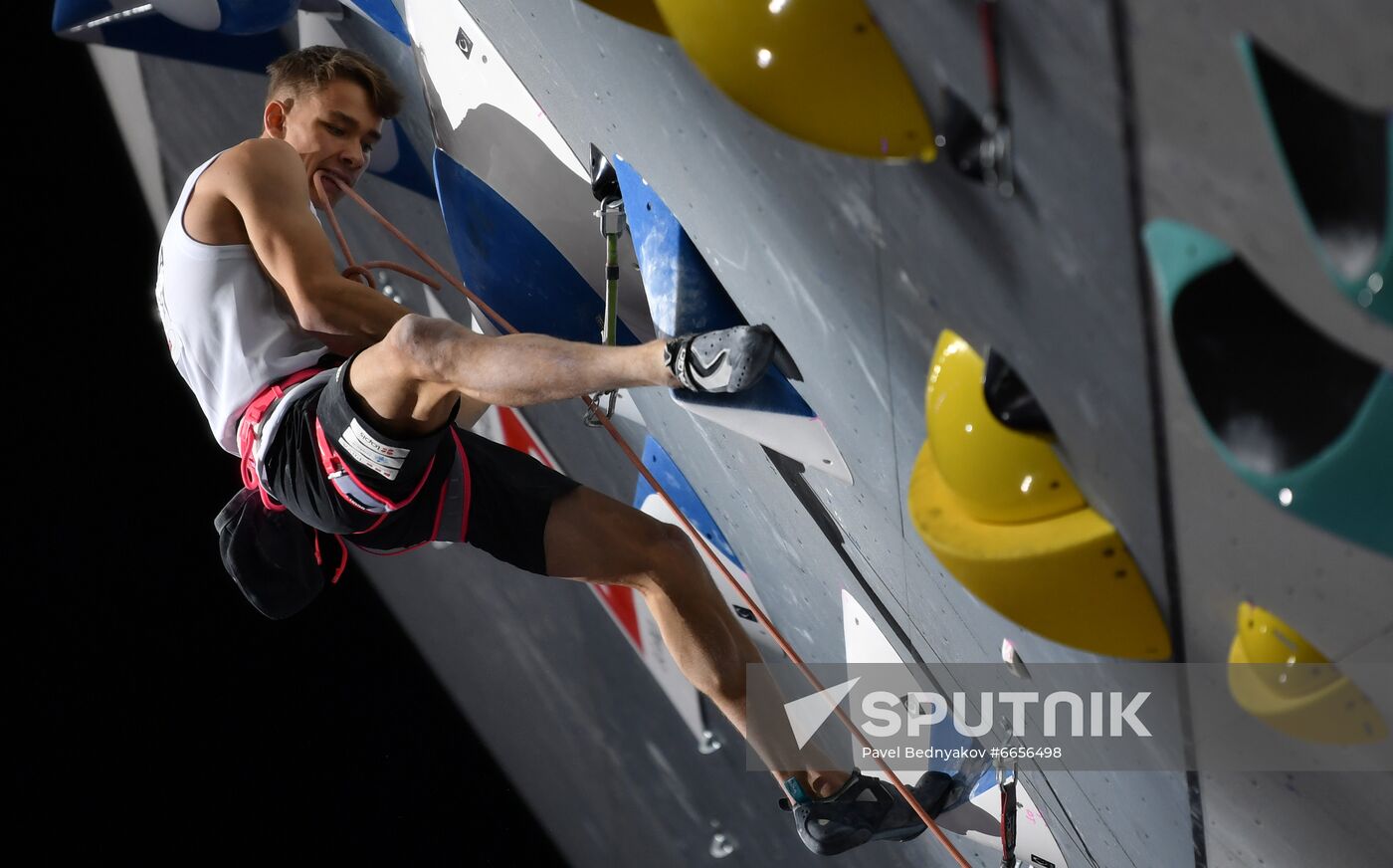 Russia Climbing World Championships Lead