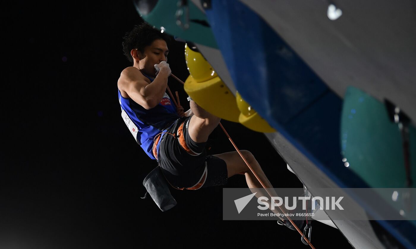 Russia Climbing World Championships Lead