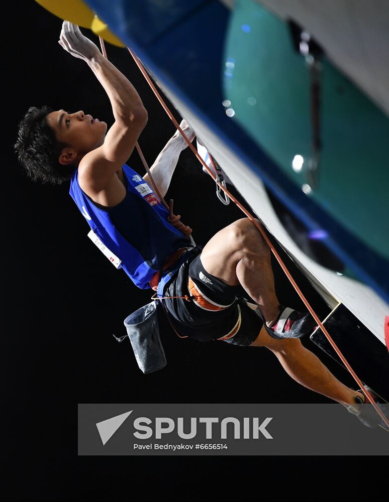 Russia Climbing World Championships Lead