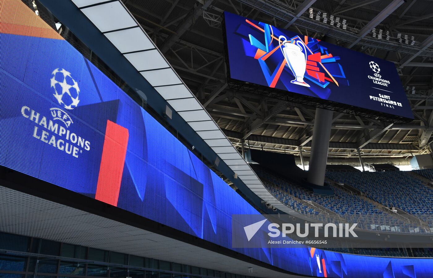 Russia Soccer Champions League Final Stadium