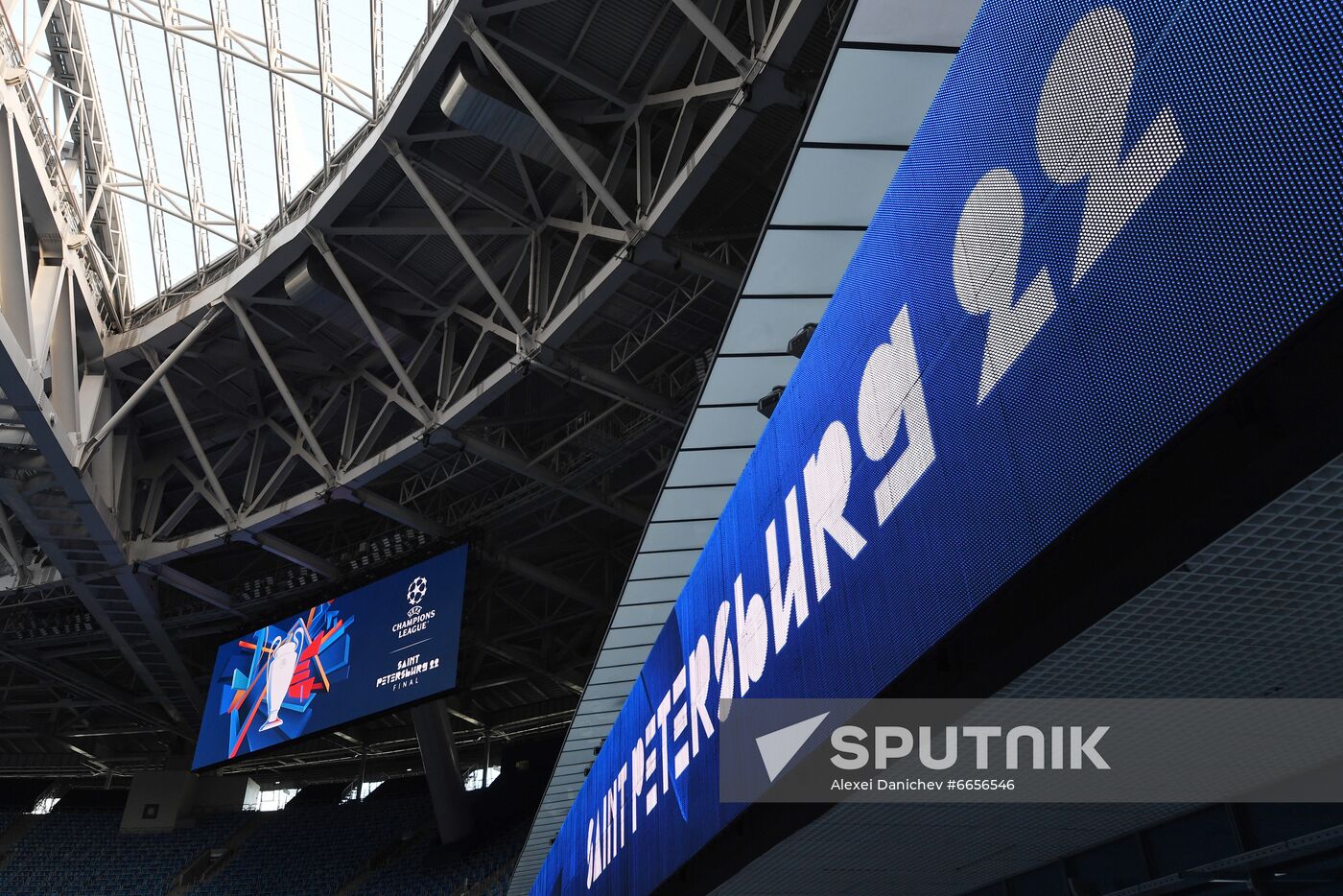 Russia Soccer Champions League Final Stadium