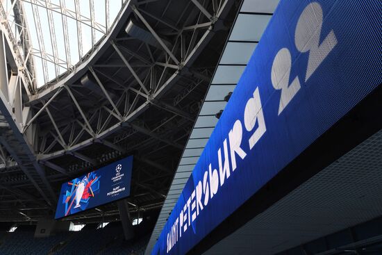 Russia Soccer Champions League Final Stadium