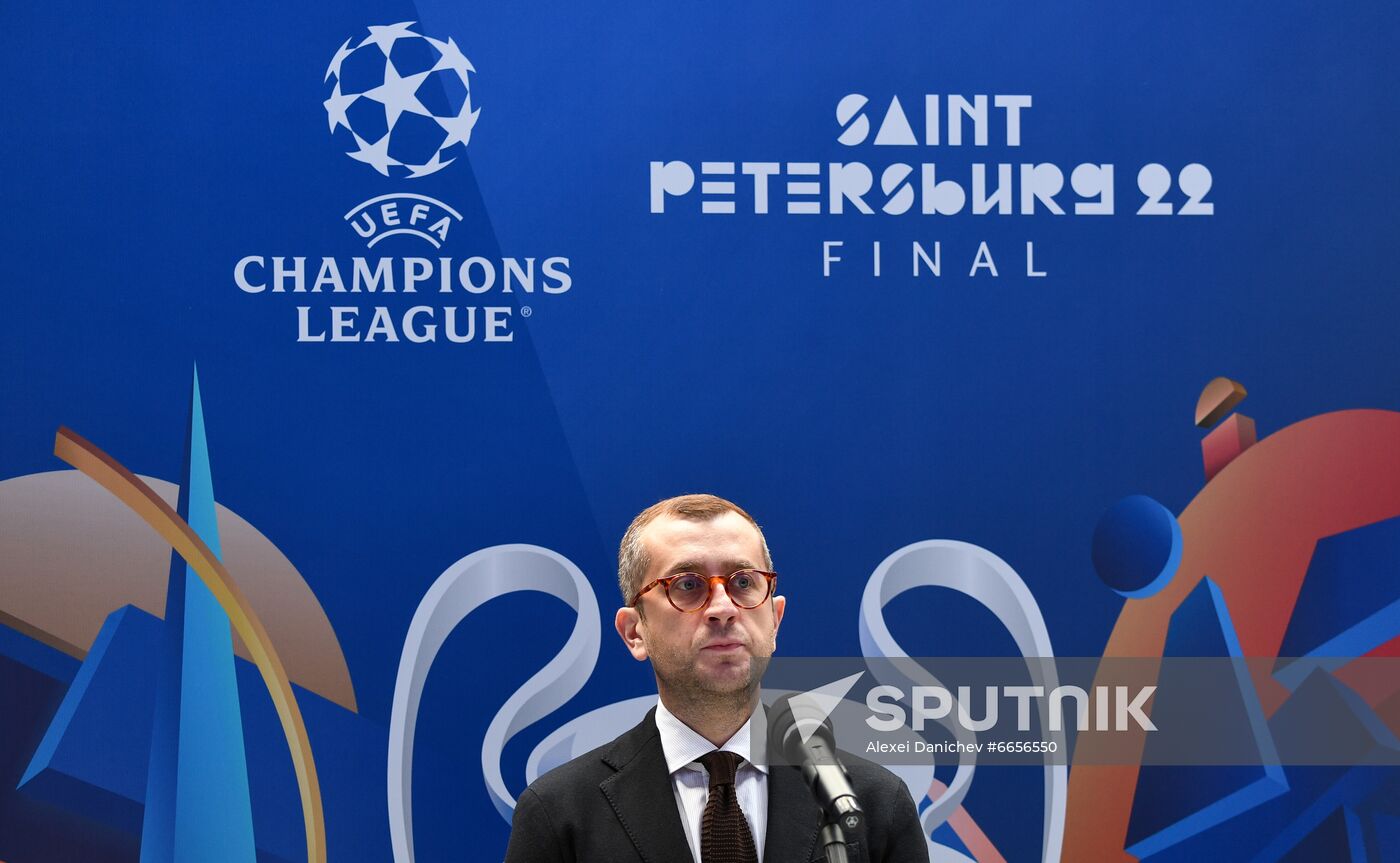 Russia Soccer Champions League Final Stadium