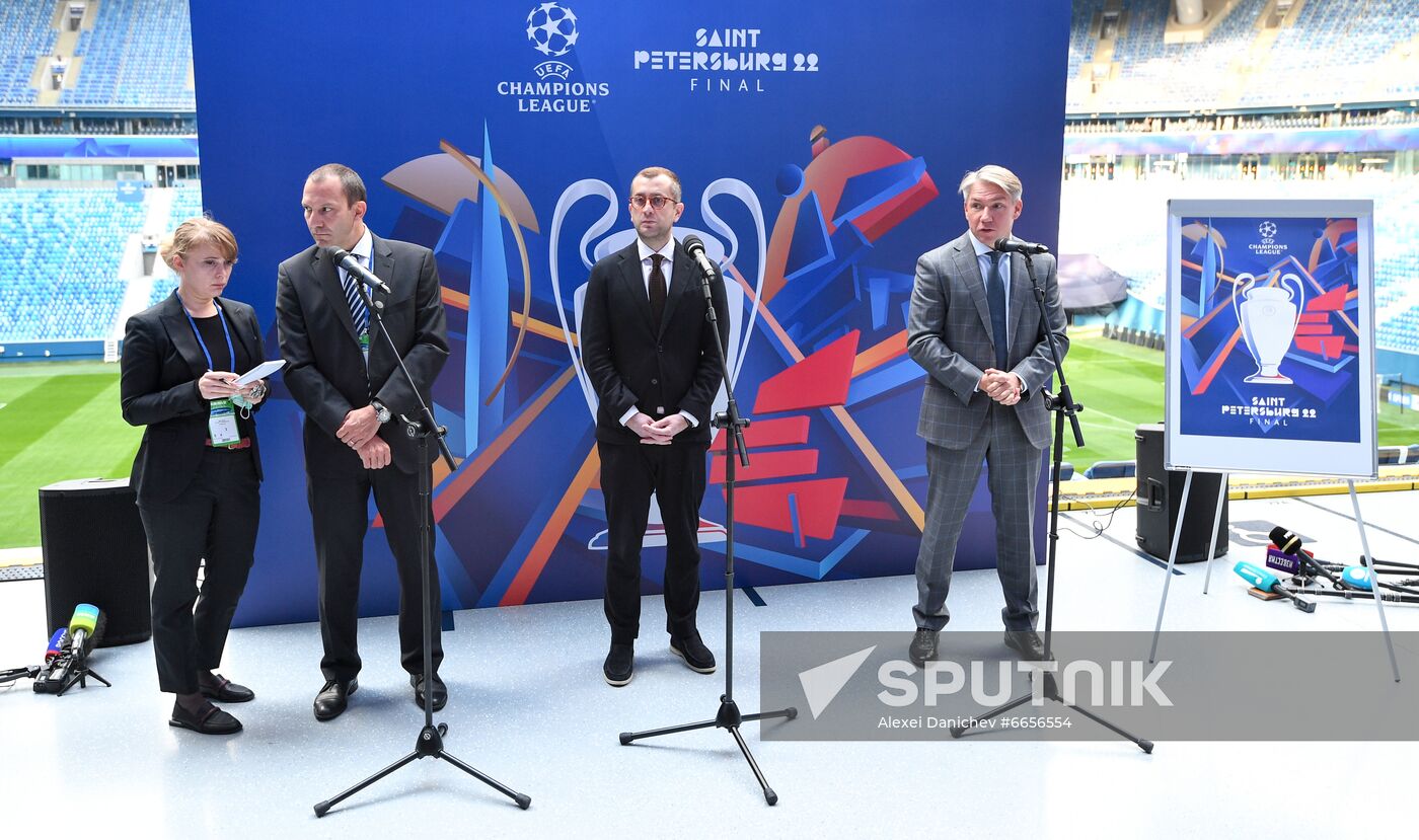 Russia Soccer Champions League Final Stadium