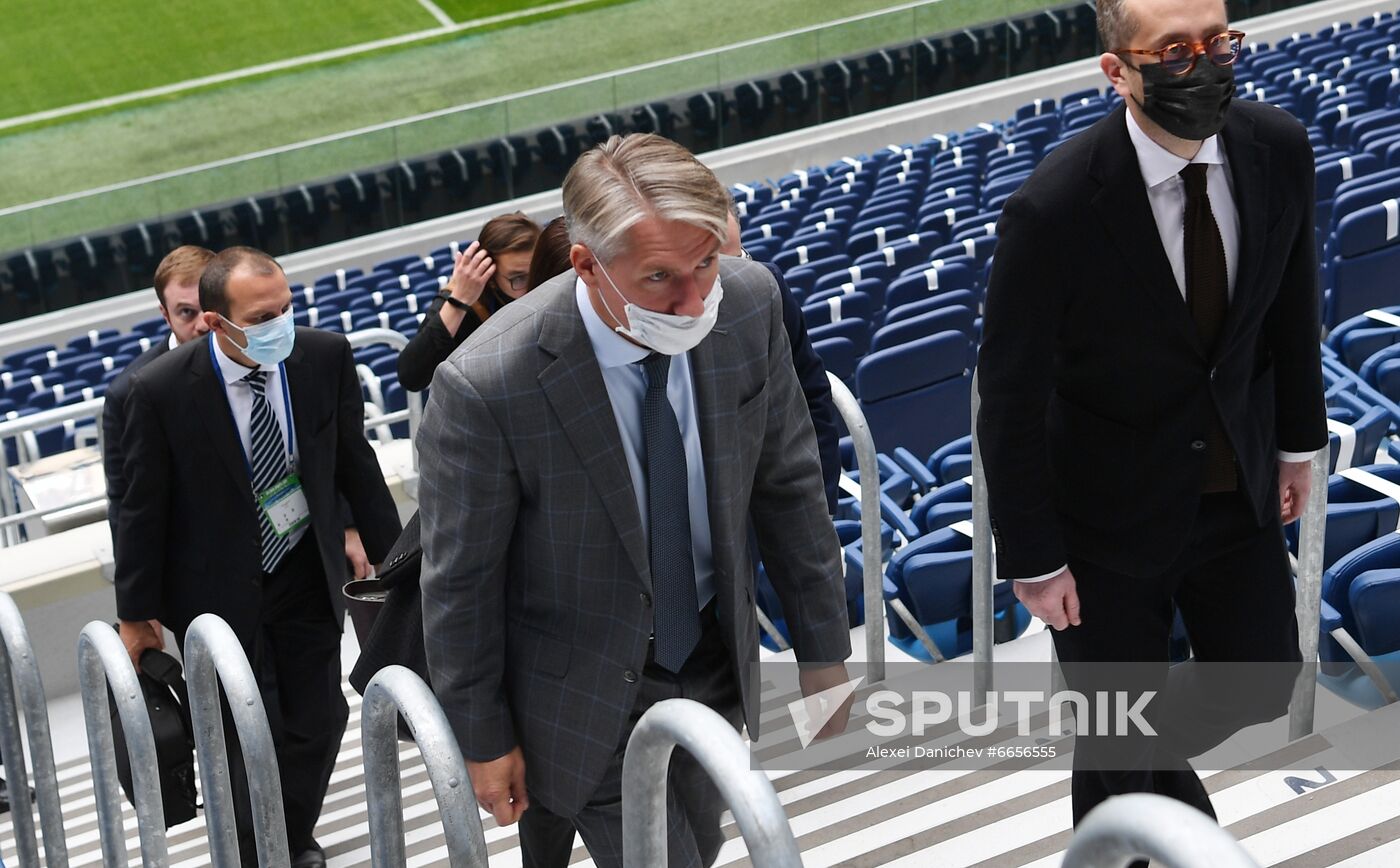 Russia Soccer Champions League Final Stadium